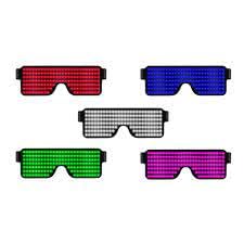 Buy Flashing Wireless Led Eye Glasses in India