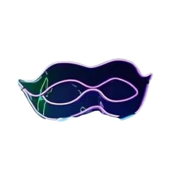 Buy Led Light Up Half Face Mask in India