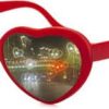 PGS sunglasses heart diffraction glasses effect - Image 2