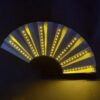 Buy Led Glowing Bamboo Hand Folding Fan - Image 4